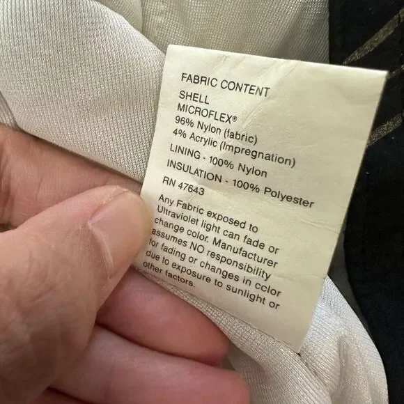 Skea Paris/Vail Vintage Womens Ski‎ Snowboard Suit, Black/Gold Belted Sz 8 - Picture 11 of 12